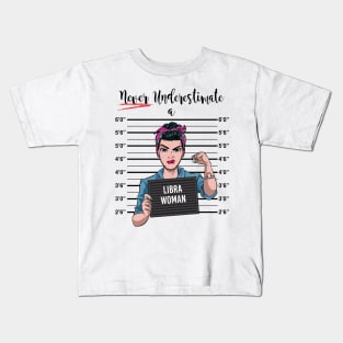 Libra Woman Kids T-Shirt